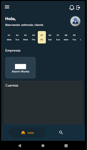 Android application SIMACG screenshort