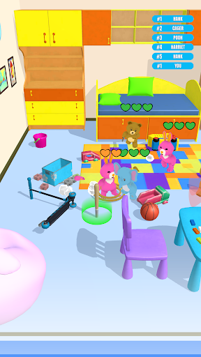 Toys Fight! Bears and Rabbits Screen 2