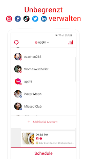 Apphi: Plan,Automatisch posten Captura de pantalla