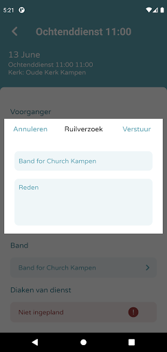 Kerkplanner Screen 3