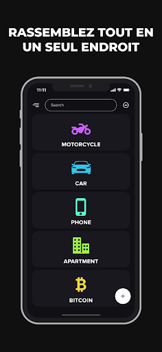 Aperçu de l'application