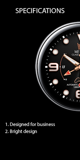 Messa Watch Face BN15 Business Screen 2