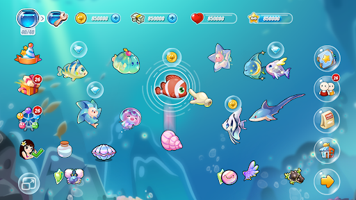 Android application HappyFish screenshort