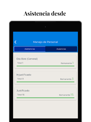 Appzky Manejo de Personal