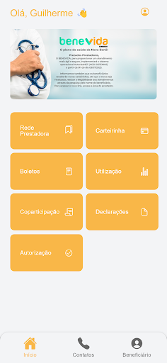 Android application Benevida Saúde screenshort