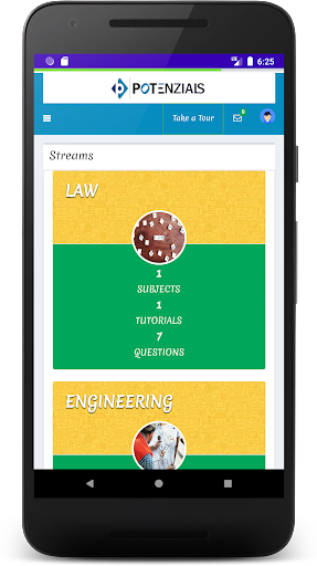 Potenzials Screen 3