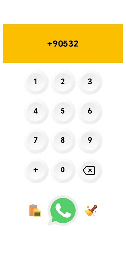 Android application WP Mesaj Gönder screenshort