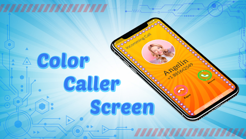 Color Caller Screen - Call Flash,Phone LED Flashのおすすめ画像1