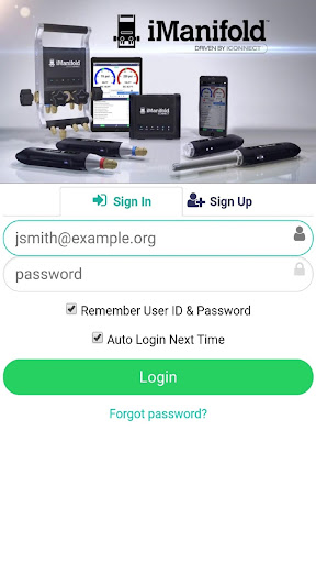 Android application iManifold screenshort