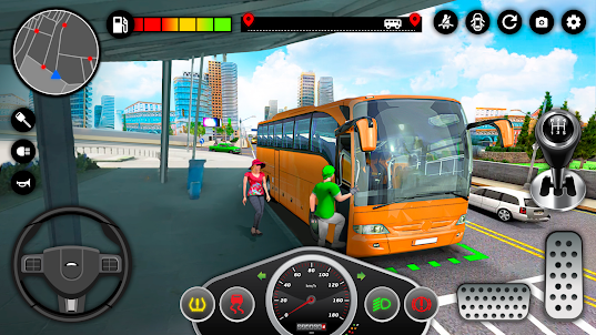 Jeux Bus: Conduite Simulateur