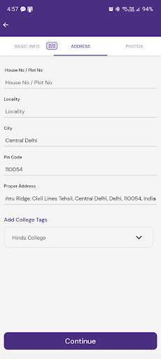 DuBuddy PG Owner Screen 2