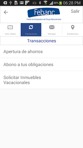 Febanc App Screen 3