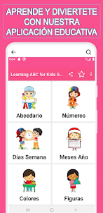 Learning ABC Spanish for Kids