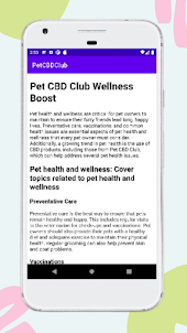Pet CBD Club Wellness Boost