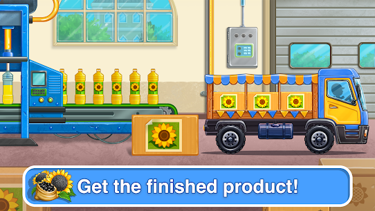 Tractor, car: kids farm games 4