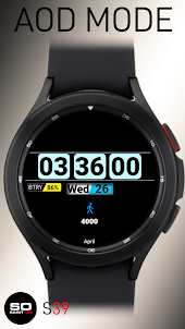 S39 Digital Watchface