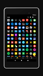Snímek obrazovky Zephyr - Icon Pack
