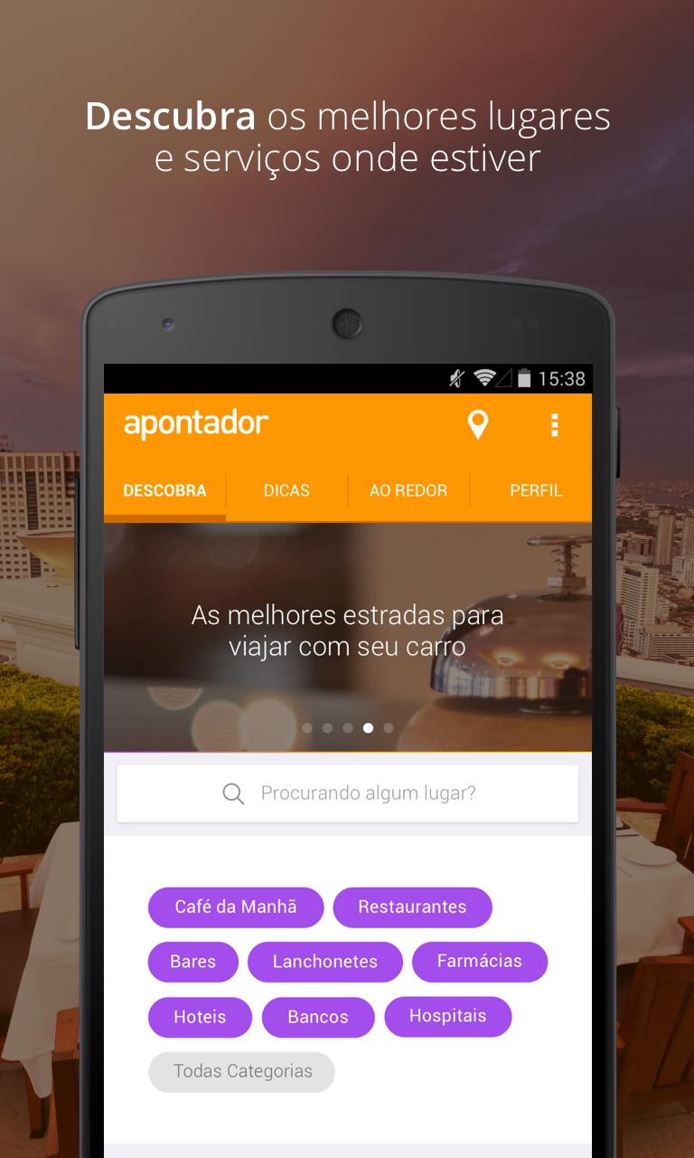 Android application Apontador - Busca de Locais screenshort