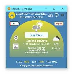 SolarView for SolarEdge Monitoring & Notifications