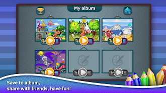 Game screenshot Fun coloring pages for kids apk download