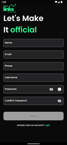 Keeplinks Screen 3