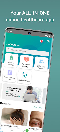 Android application Teleme screenshort