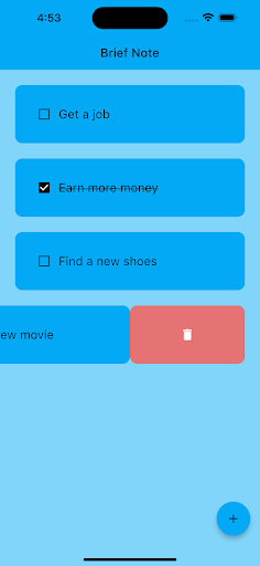 Brief Note Screen 3