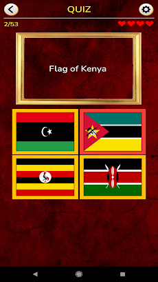 Africa Flags and Maps Quizのおすすめ画像4