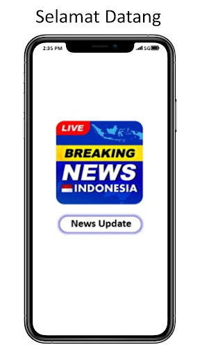 Android application Indonesia Breaking News screenshort