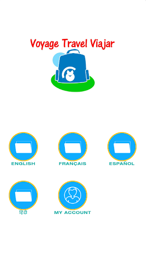 Android application Voyage Travel Viajar screenshort