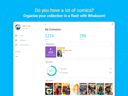 Whakoom: Organize Your Comics! Screenshot