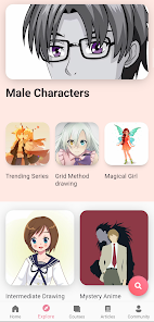 Anime Boy Drawing Designs - Apps on Google Play