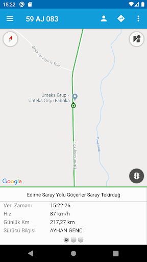 TBB Araç Takip Screen 3
