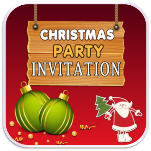 Christmas Party Invitation  Icon