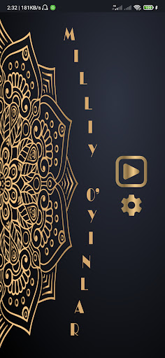 Android application Milliy o'yinlar screenshort