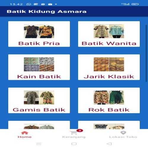 Batik Kidung Asmara❤️Model Baju Batik Pria Wanita
