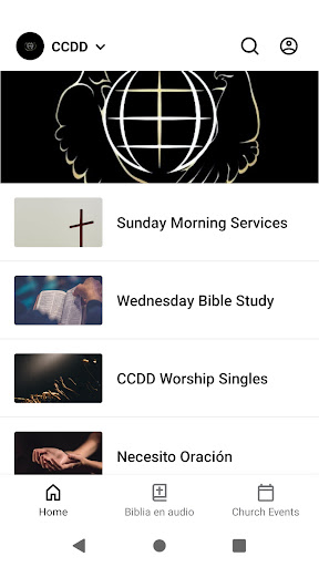Android application CCDD Ministry screenshort