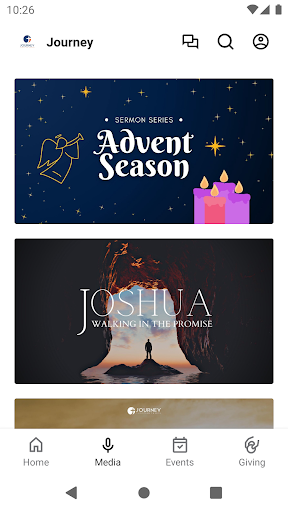 Journey Christian Church - NY Screen 2