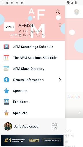 Android application AFM24 screenshort