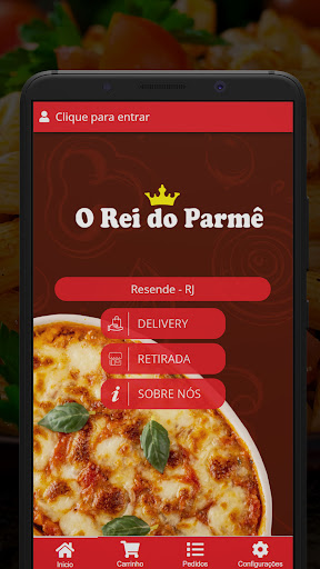 Android application O Rei do Parmê screenshort