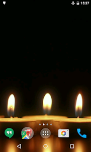 Candles Video Live Wallpaper