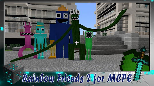 We found RAINBOW FRIENDS CHAPTER 2 in Minecraft! 