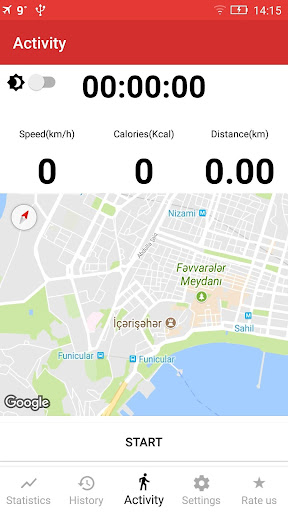 Screenshot of Walking Tracker - Step Counter