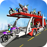 Motorbike Carrier Truck Game 2019