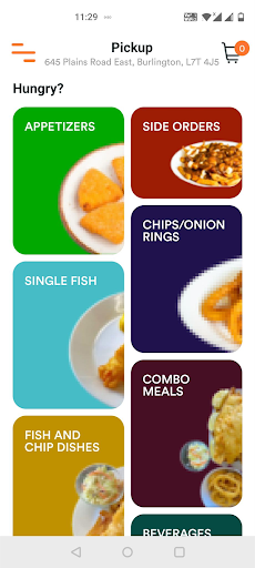 Union Jack Fish and Chips Screen 2