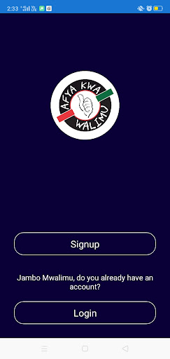 Android application WalimuCare screenshort