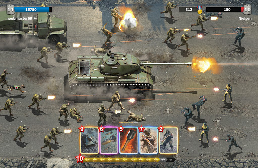 Télécharger Heroes of War: WW2 Idle RPG APK MOD (Astuce) screenshots 4