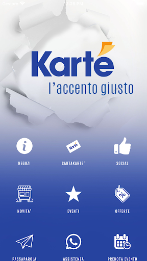 Android application Kartè screenshort