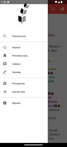 Android application Alkitab AMD screenshort
