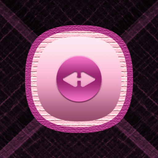 Pink Wooden Pattern Icons